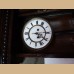 orologio a pendolo con 2 pesi in noce con suoneria  epoca fine 800 con lettere di riferimento G G